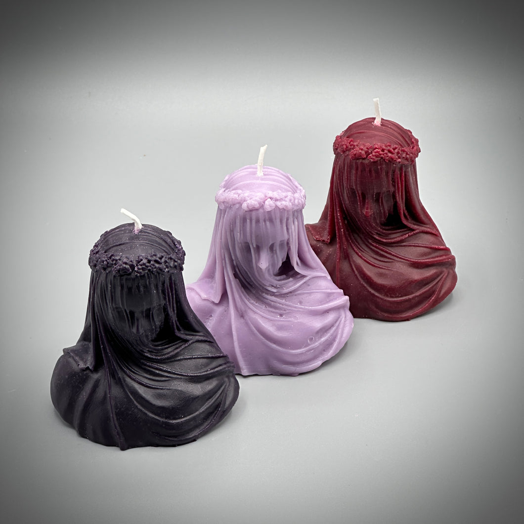 Veiled Woman candle