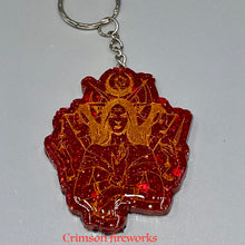 Load image into Gallery viewer, Hecate Tripple Goddess keychain

